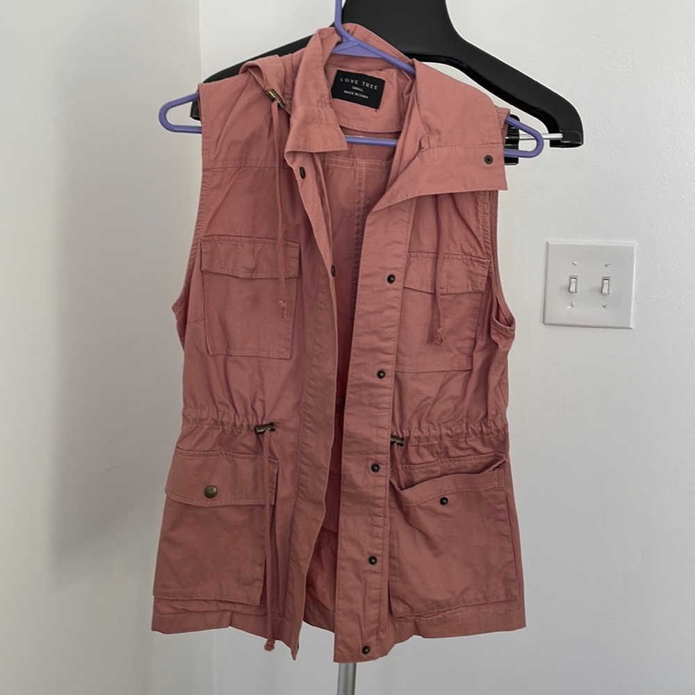 Pink vest